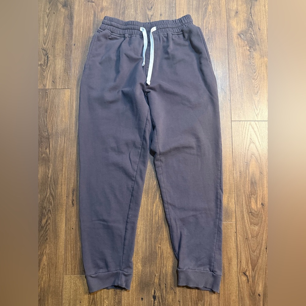 Surf & Swim Co. Men's Fleece Joggers Slate Blue Size Small